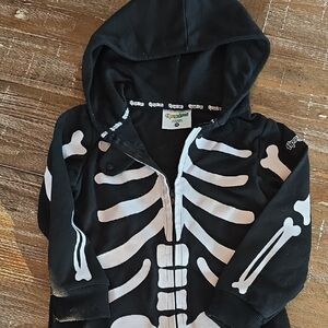 Tipsy Elves Black and White Skeleton Kids Costume